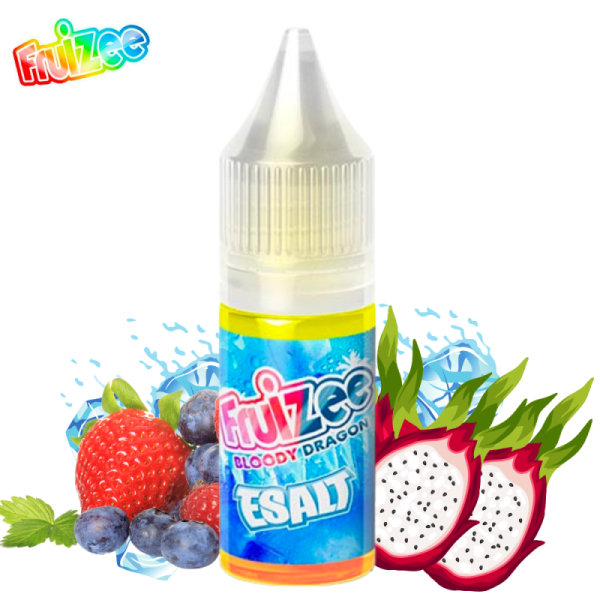 ESALT: Bloody Dragon 10 ml - Fruizee: Drakenfruit, rode vruchten en ijskoude frisheid 🐉🍓❄️