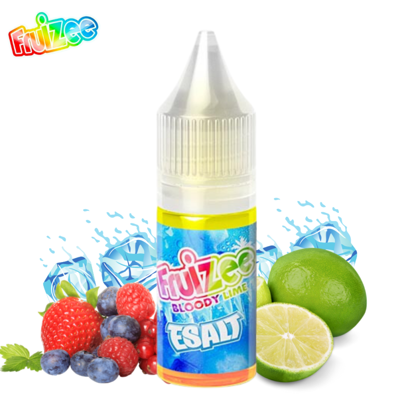 ESALT: Bloody Lime 10 ml - Fruizee: Explosieve limoen en ijskoude frisheid 🍋❄️