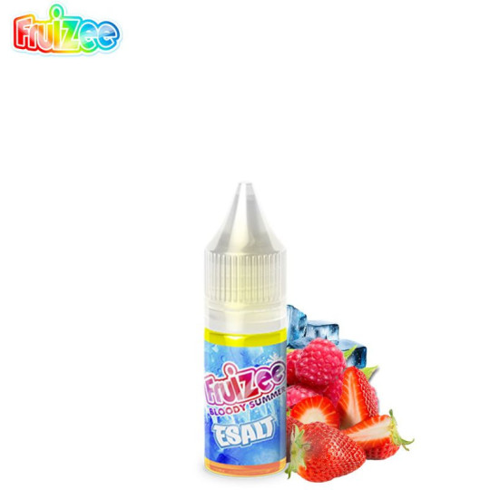 ESALT : Bloody Summer 10ml - Fruizee : Fruits rouges explosifs et fraîcheur glacée 🍓🍇❄️