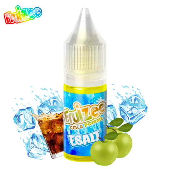 ESALT: Cola Apple 10ml - Fruizee: Sparkling cola, crisp apple and intense freshness 🥤🍏❄️