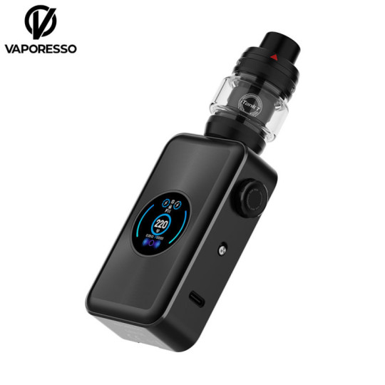 Vaporesso Gen Max 220W – Kit double 18650 avec iTank T 6 ml (GTi 0.2/0.4, airflow haut)