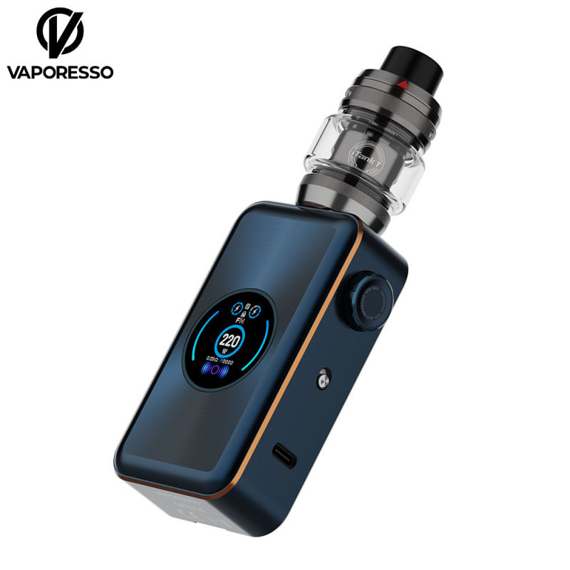 Vaporesso Gen Max 220W – Kit double 18650 avec iTank T 6 ml (GTi 0.2/0.4, airflow haut)