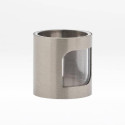 Tube de remplacement Métal PockeX 2ml - Aspire - Métal Brossé Silver