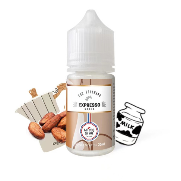 Arôme DIY Expresso Mocha 30ml - Le Coq Gourmand