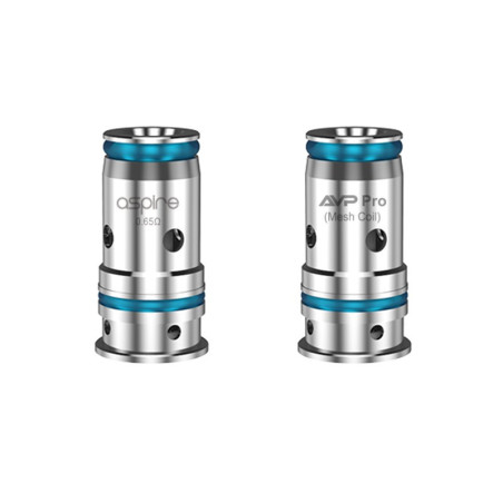 Résistances AVP Pro 0.65ohm - Pack de 5 - Aspire
