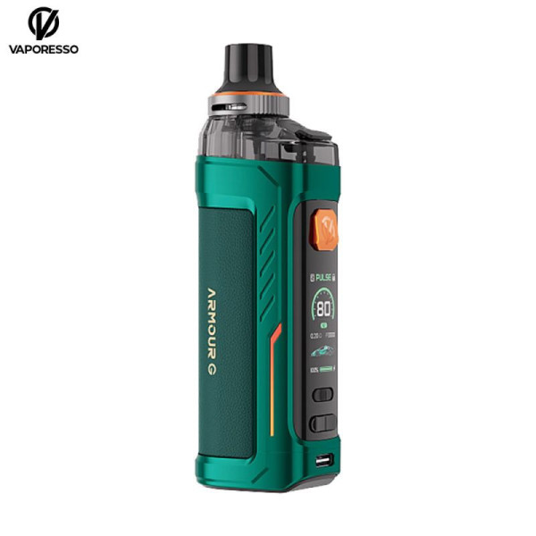 Armour G Kit - MTL - 80W 3000mAh - Vaporesso - Green