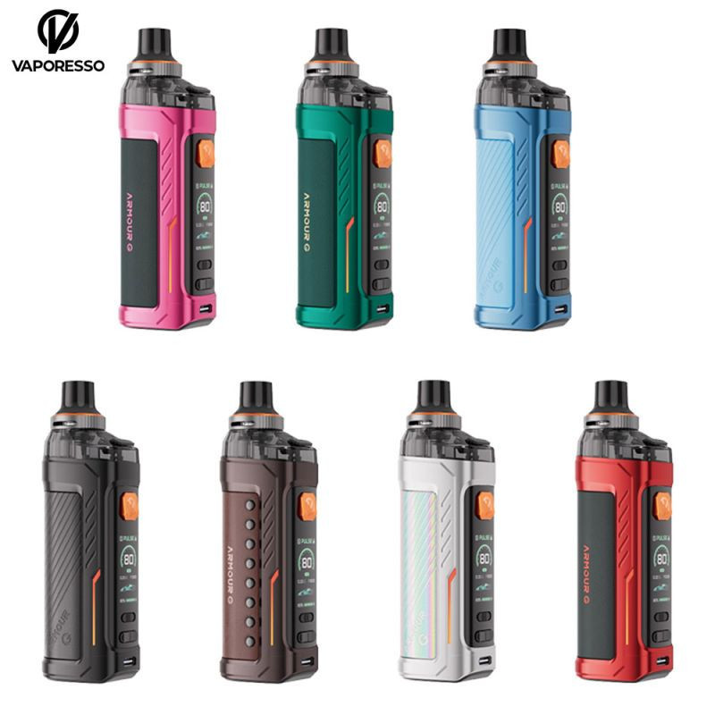 Kit Armour G - MTL - 80W 3000mAh - Vaporesso - Red
