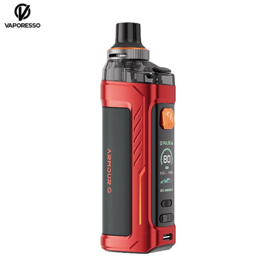 Kit Armour G - MTL - 80W 3000mAh - Vaporesso - Red