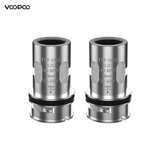 Résistances TPP-DM2 - Voopoo - 0.2 Ohm Pack de 5