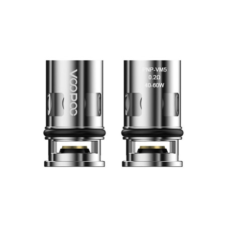 Résistances Pnp-VM5 - Voopoo - 0.2 Ohm Pack de 5