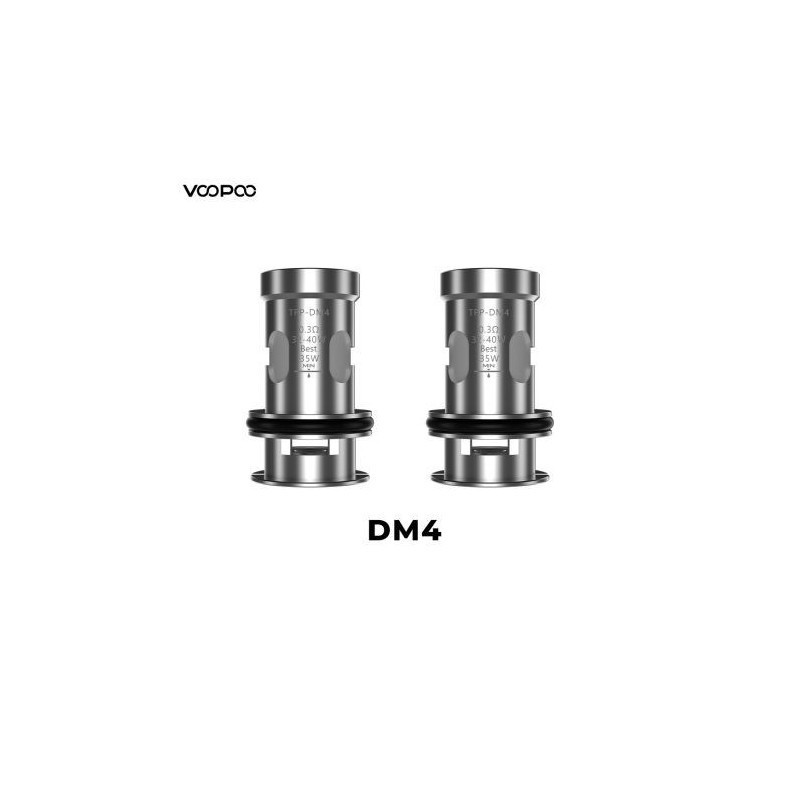 Résistances TPP-DM4 - Voopoo - 0.3 Ohm Pack de 5