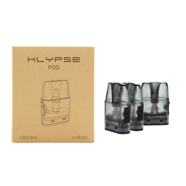 Pack de 3 Pods + Résistances Klypse 1.2ohm - 2ml- Innokin