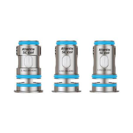 Résistances Atlantis SE - Aspire - 0.18 Ohm Pack de 5