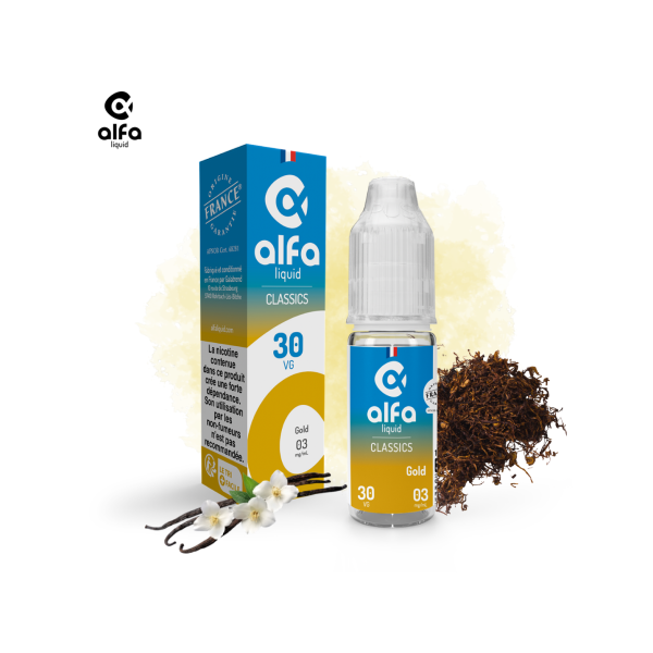 Alfaliquid Classique – Gold 10 ml