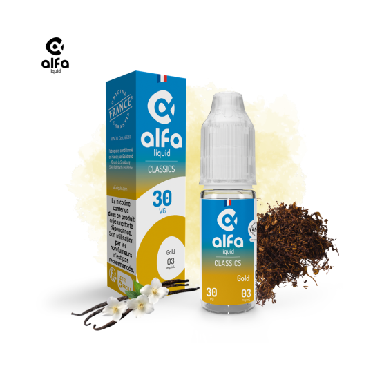 Alfaliquid Classique – Gold 10 ml