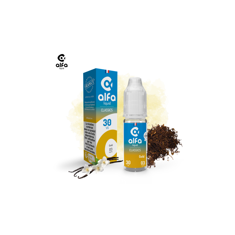 Alfaliquid Classique - Gold 10ml
