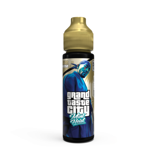 Mint Heist 50ml - Grand Taste City : le braquage fruité qui rafraîchit tout 🌿❄️🐉