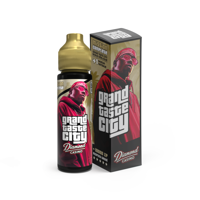 Diamond Casino 50ml - Grand Taste City : le jackpot des saveurs fruitées 🎰💎🍒