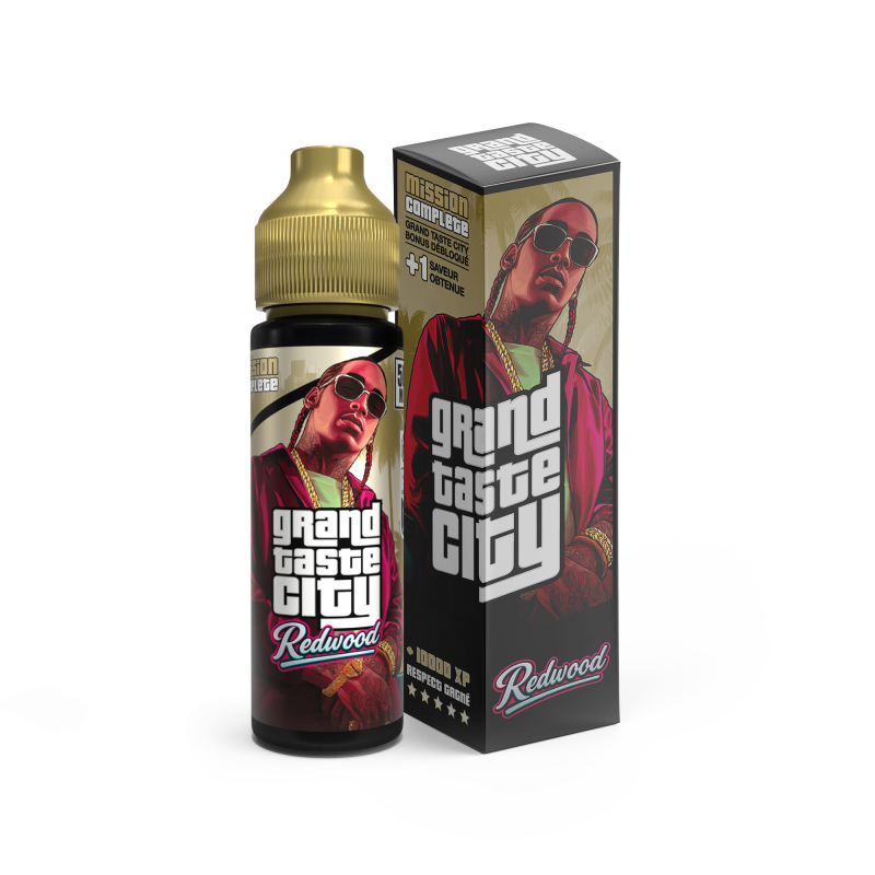 Redwood 50ml - Grand Taste City : l'acidulé sauvage des hors-la-loi 🌲🍋🫐