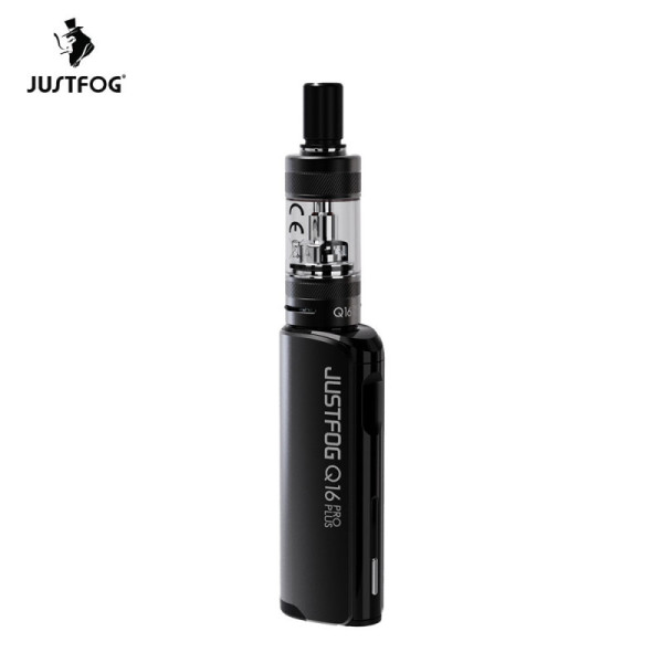 Kit Q16 Pro Plus Justfog Black – Cigarette électronique MTL 1500mAh 3ml