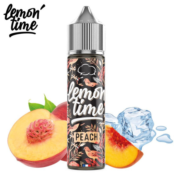 E-liquide Lemon Time Peach 50ml – Eliquid France – Limonade Pêche