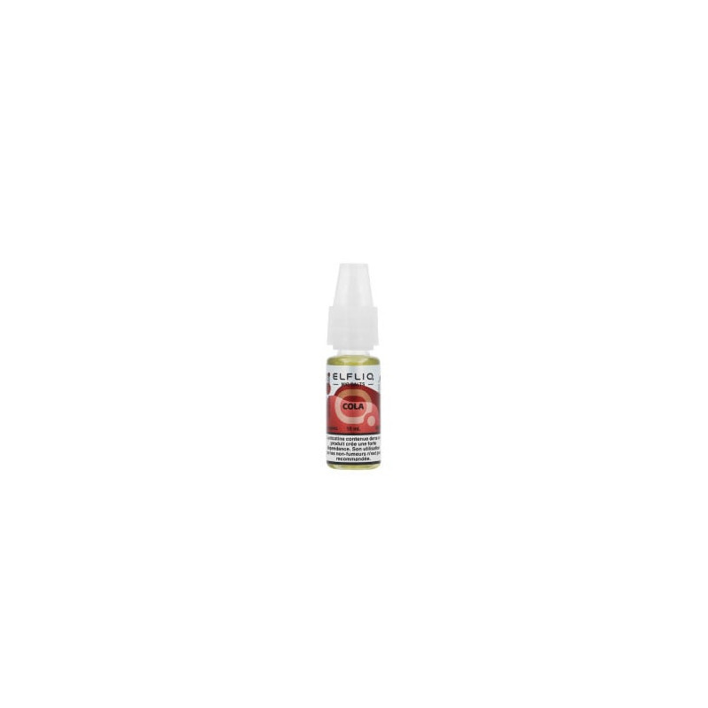 ELFLIQ Elfbar Cola 10ml – Sel de Nicotine 50/50 10mg 20mg