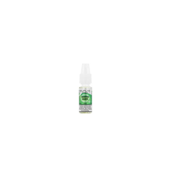 ELFLIQ Elfbar Menthe Verte 10ml – Sel de Nicotine 50/50 10mg 20mg