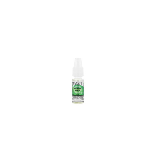 ELFLIQ Elfbar Menthe Verte 10ml – Sel de Nicotine 50/50 10mg 20mg