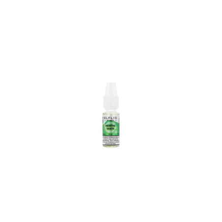 ELFLIQ Elfbar Menthe Verte 10ml – Sel de Nicotine 50/50 10mg 20mg