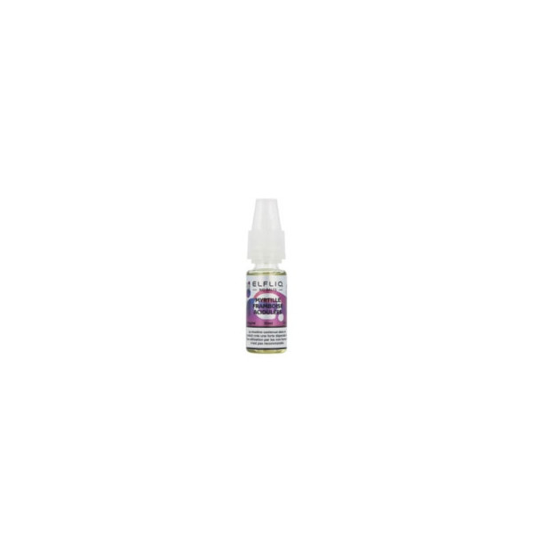 ELFLIQ Elfbar Myrtille Framboise Acidulée 10ml – Sel de Nicotine 50/50 10mg 20mg