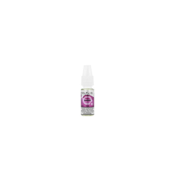 ELFLIQ Elfbar Raisin 10ml – Sel de Nicotine 50/50 10mg 20mg