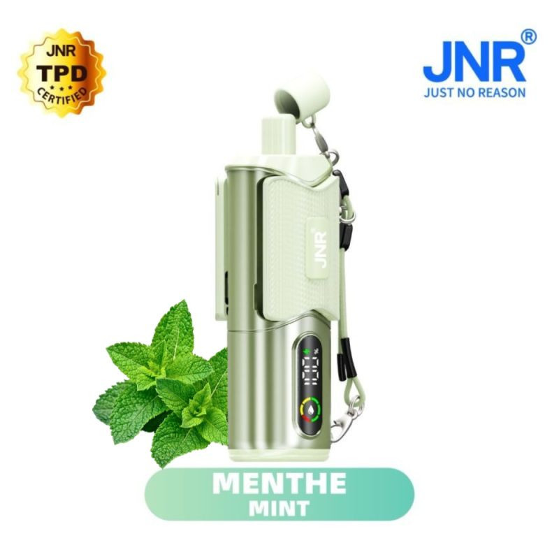 Puff JNR Shishasip 35K Mint 🌿❄️ – Chicha Électronique 35 000 Puffs 6mg