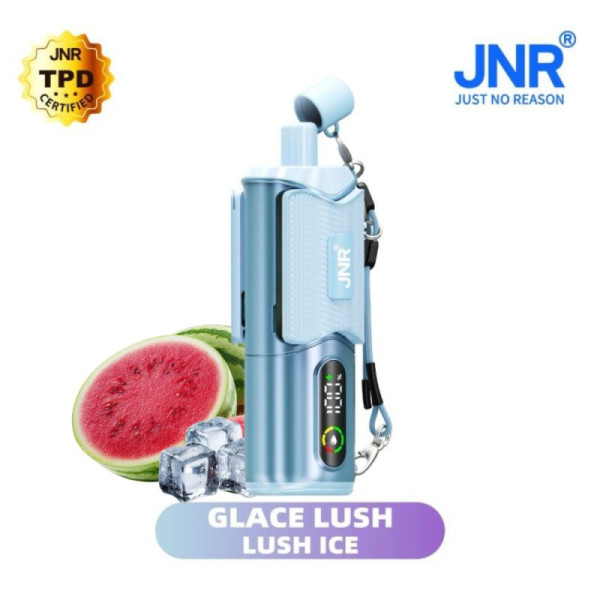 Puff JNR Shishasip 35K Lush Ice 🍉❄️ – Chicha Électronique 35 000 Puffs 6mg