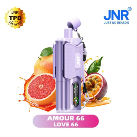 Puff JNR Shishasip 35K Love 66 🍉🌺 – Chicha Électronique 35 000 Puffs 6mg
