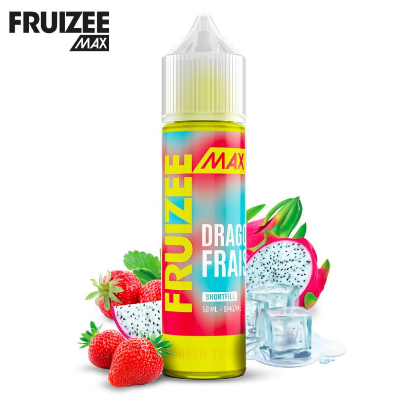 E-liquide Fruizee Max Dragon Fraise 50ml – Eliquid France – Triple concentration