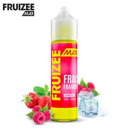 E-liquide Fruizee Max Fraise Framboise 50ml – Eliquid France – Triple concentration