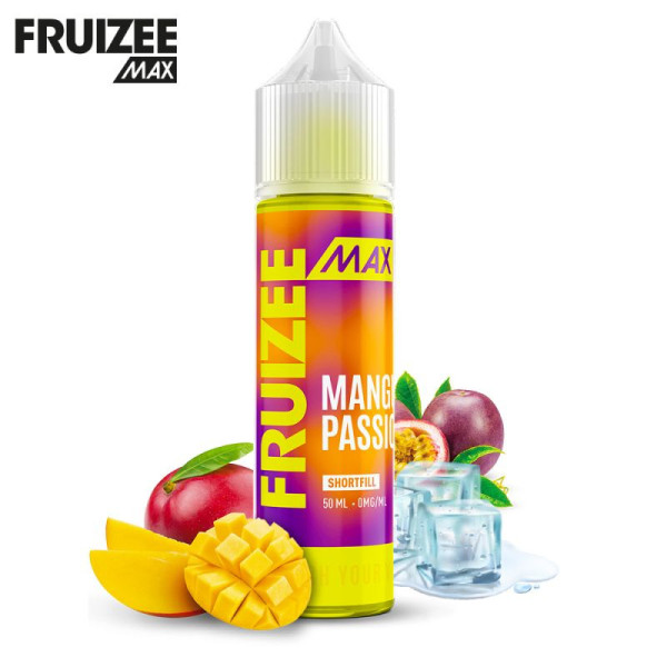 E-liquide Fruizee Max Mangue Passion 50ml – Eliquid France – Triple concentration