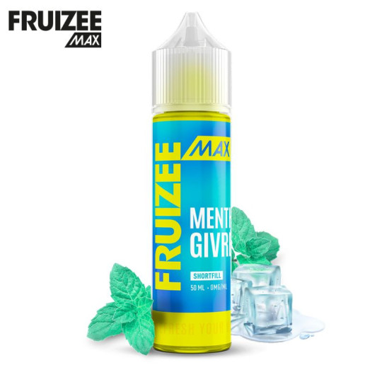 E-liquide Fruizee Max Menthe Givrée 50ml – Eliquid France – Triple concentration