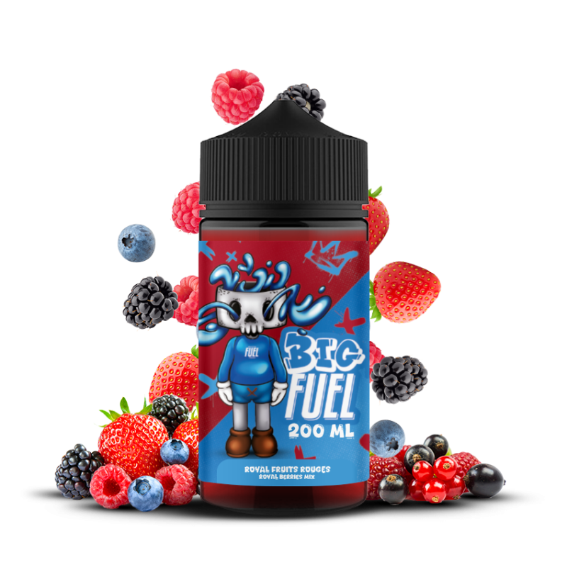 E-liquide BIG FUEL Royal Fruits Rouges 200ml 0mg – Maison Fuel – fraise