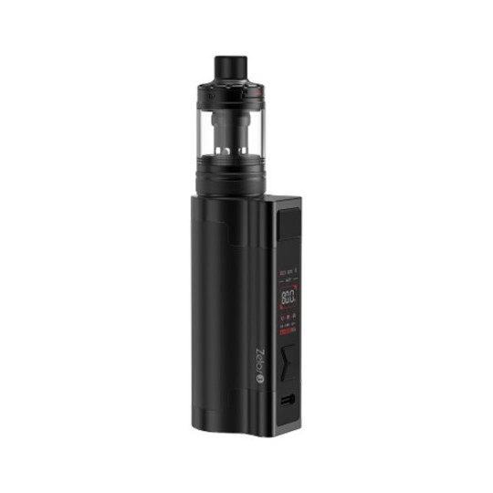 Zelos 3 Kit – Aspire – Kompakt und elegant, Nautilus 3 Verdampfer, verschiedene Widerstände, USB-C-Schnellladung – Schwarz-Chrom