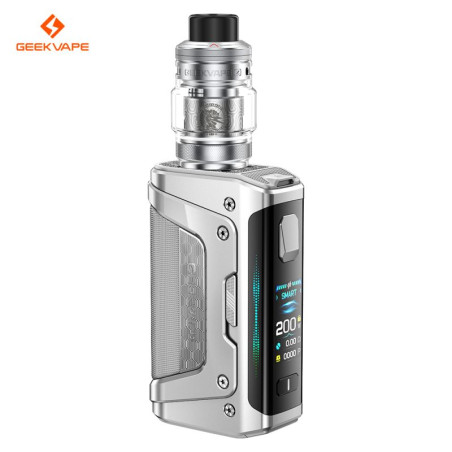 Kit Aegis Legend 5 + Z Subohm 5 GeekVape Frost Silver 200W