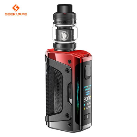 Kit Aegis Legend 5 + Z Subohm 5 GeekVape Turbo Red 200W