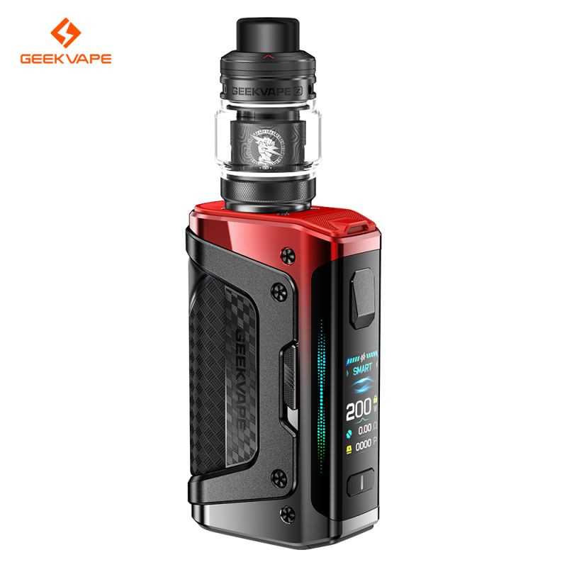 Kit Aegis Legend 5 + Z Subohm 5 GeekVape Turbo Red 200W