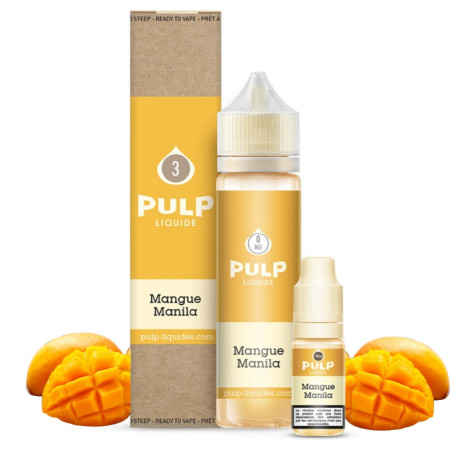 Pack Mangue Manilla 60ml Pulp - Fruité