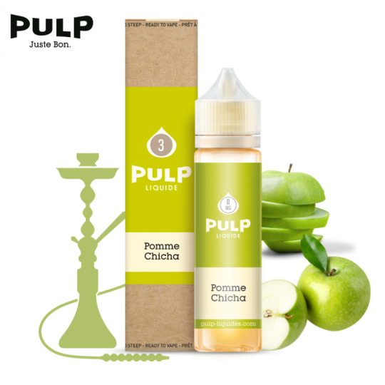 Pack Pomme Chicha 60ml Pulp - Classique