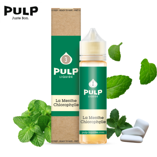 Pack Menthe Chlorophylle 60ml Pulp - Bonbon