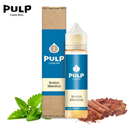 Pack Boston Menthol 60ml Pulp - Classique