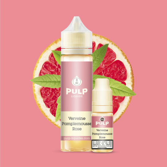 Pack Verveine Pamplemousse Rose 60ml Pulp - Boisson