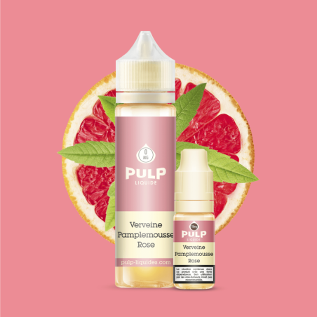 Pack Verveine Pamplemousse Rose 60ml Pulp - Boisson