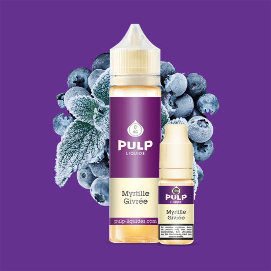 Pack Myrtille Givrée 60ml Pulp - Fruité Frais